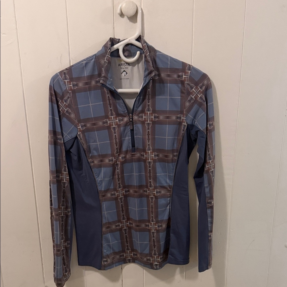 Arista Equestrian Woman’s Riding Shirt Size Medium. EUC.